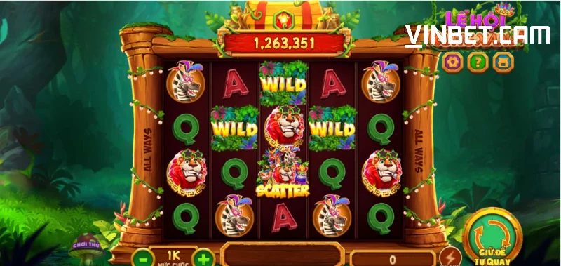 Luật quay hũ Lễ hội rừng xanh Vinbet