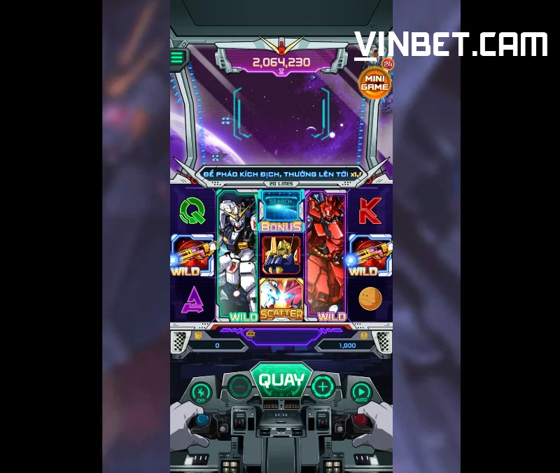 Các biểu tượng trong Gundam Vinbet